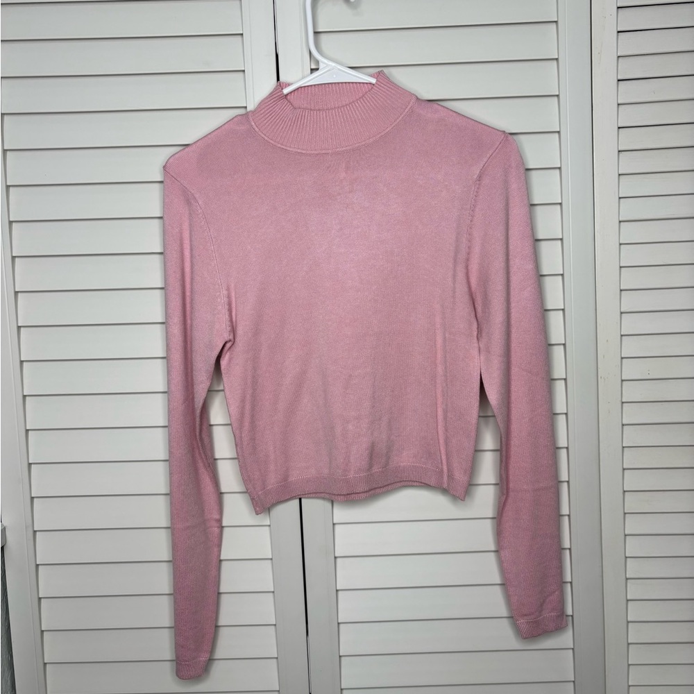 Better Be long sleeve pink sweater